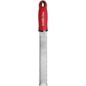 microplane zester with red handle